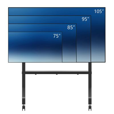 3. Neomounts FL50-575BL1 Multimedia-Ständer Schwarz Multimedia-Karten-/Medienwagen