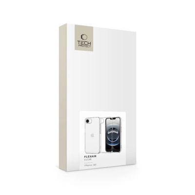 6. Tech-Protect FlexAir Hülle für iPhone 16e / 17e – Transparent