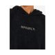 2. RIP CURL Marken-Kapuzenhandtuchponcho schwarz