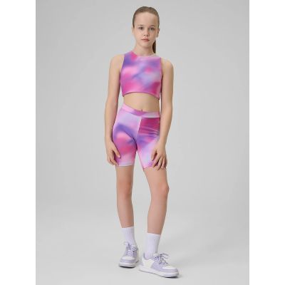 3. Radsportleggings für Mädchen, Größe 4F 4FJRSS26TFSTF139-90A