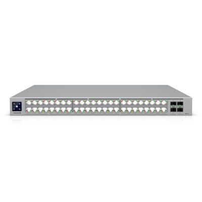 Ubiquiti UniFi ECS-48-PoE Managed L2/L3 10G Ethernet (100/1000/10000) PoE-Unterstützung 1U Grau