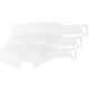 LEATT Tear-Off Vizion Standard (50 Stück) Einheitsgröße
