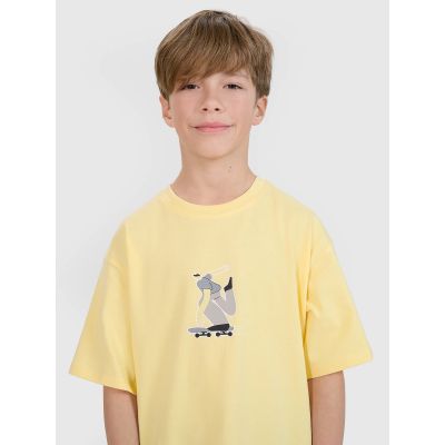 2. Jungen-T-Shirt mit Aufdruck 4F 4FJRSS25TTSHM2641-73S