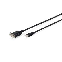 Digitus DA-70172 Parallelkabel Schwarz 1,8 m USB Typ-A DB-9