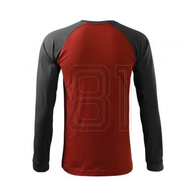 4. Malfini Street LS M T-Shirt MLI-13023 Marlboro Rot