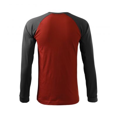 4. Malfini Street LS M T-Shirt MLI-13023 Marlboro Rot