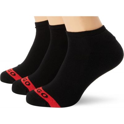 HUGO 3P LC lange Socken schwarz (50514916-001)