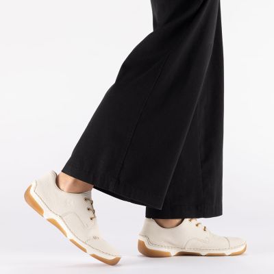 5. Rieker 55920-80 bequeme weiße Damenschuhe