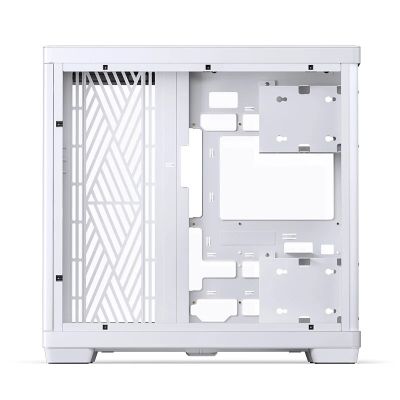 16. Jonsbo TK-4 Gehäuse, Midi-Tower, ATX, gehärtetes Glas – Weiß
