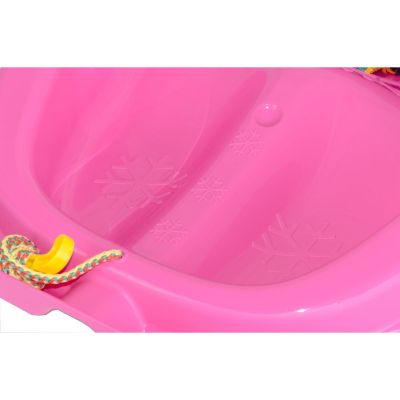 10. KUNSTSTOFFSCHLITTEN MINI BOBEK ROSA