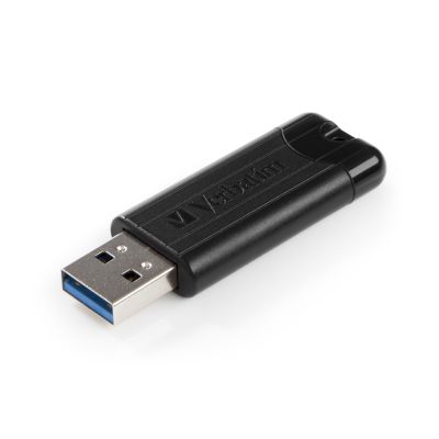 3. Verbatim PinStripe USB-Stick 128 GB USB Typ-A 3.2 Gen 1 (3.1 Gen 1) Schwarz