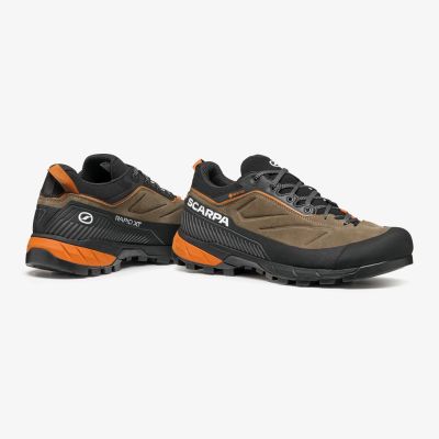 6. Scarpa RAPID XT GTX Braun, Orange