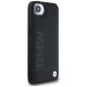 4. BMW Leder Hot Stamp iPhone 16e Hülle - Schwarz