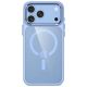 3. Tech-Protect Magmat Magsafe CC Hülle für iPhone 17 Pro Max / 18 Pro Max – Transparentes Hellblau