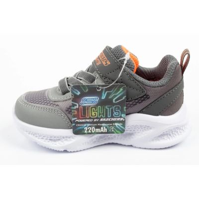 3. Skechers Jungen-Sportschuhe S Lights, leicht und bequem, LED