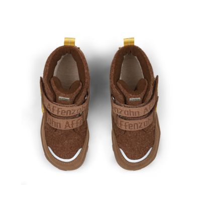 5. Affenzahn Comfy Tiger Barfuß-Winterstiefel aus recycelter Wolle (01250-70003)