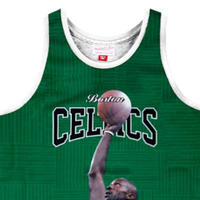 3. Mitchell & Ness NBA Boston Celtics Kevin Garnett Tanktop Grün - MSTKSC19048