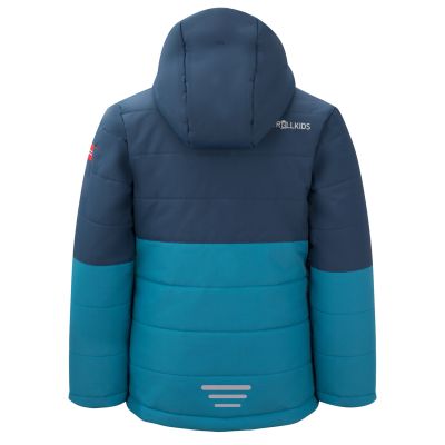 2. Trollkids Kids Hemsedal Snow Jacket XT isolierte blaue Winterjacke für Mädchen/Jungen (513-104)