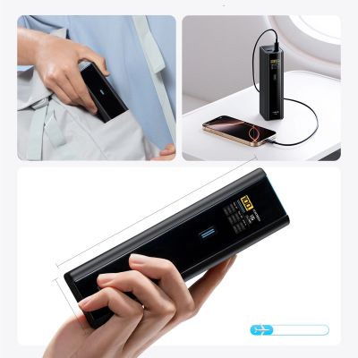7. Cuktech PB200U Powerbank 210W 20000mAh 2x USB-C + USB-A mit TFT-Display und 240W USB-C-Kabel - schwarz
