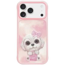 Nimmy Big Eyed Pet 2.0 Hunde-Schutzhülle für iPhone 17 Pro Max, Pink
