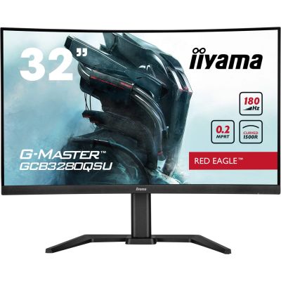 13. iiyama G-MASTER GCB3280QSU-B2 Computermonitor 80 cm (31,5") 2560 x 1440 px Dual QHD LED Schwarz