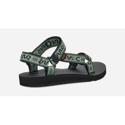 Teva Original Universal Damen Sandalen - Magic Black/Grey Größe: 37