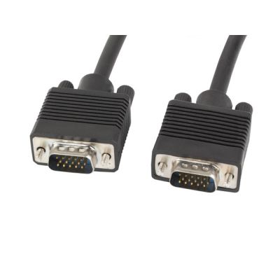 Lanberg CA-VGAC-10CC-0100-B Kabel (D-Sub (VGA) M - D-Sub (VGA) M; 10 m; schwarz)
