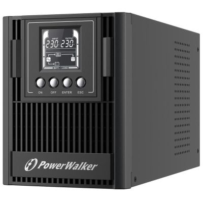 4. UPS Bluewalker PowerWalker VFI 1000 AT - RS-232, USB - Ausgangsanschlüsse: 3 (10122180)