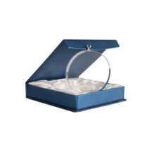 Glasmedaille mit Etui