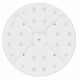 7. Runder Duschhocker aus Aluminium