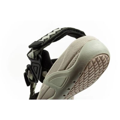 7. CMP Hamal Damensandalen mit Klettverschluss und Trekkingsohle, grün