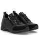 4. Schwarze Damen-Keilsneaker Remonte Rieker D0T22-03