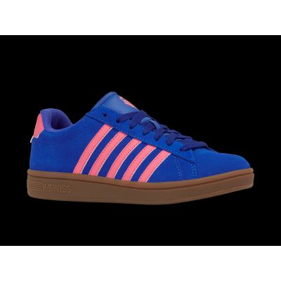 2. K-swiss COURT TIEBRK II SDE DAZZLING BLUE/PINK LEMONADE/GUM-M Sneakers (99492-480-M)