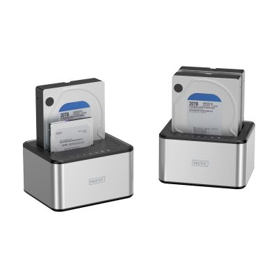 4. Digitus USB 3.0 Dockingstation mit zwei 2,5"/3,5" SATA-Festplatten
