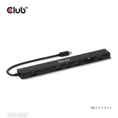 3. NB ACC 10-in-1 USB-C 140W Dockingstation CSV-2550 CLUB3D