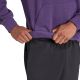 6. Herren adidas Essentials 3-Streifen Fleece-Sweatshirt Lila JX0740