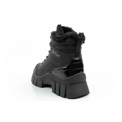 5. Lee Cooper Damen Winter Wandersportschuhe, isoliert, schwarz, hoch