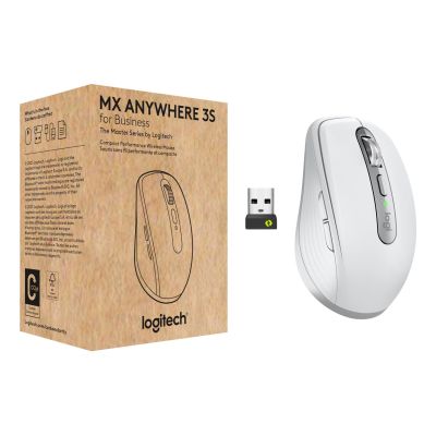 11. Logitech MX Anywhere 3S Hellgraue Maus