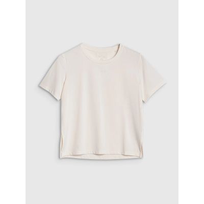 6. Schnelltrocknendes Oversize-Trainings-T-Shirt für Damen 4F 4FRSS25TFTSF1236-11S