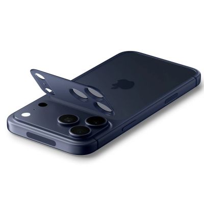 4. Spigen Optik Pro XL Kameralinsenglas für iPhone 17 Pro – Marineblau