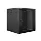 7. Lanberg WF01-6612-10B Rack-Schrank (12 HE; 635 mm / 600 mm / 600 mm; Wandmontage; Glas; 19 Zoll; schwarz)