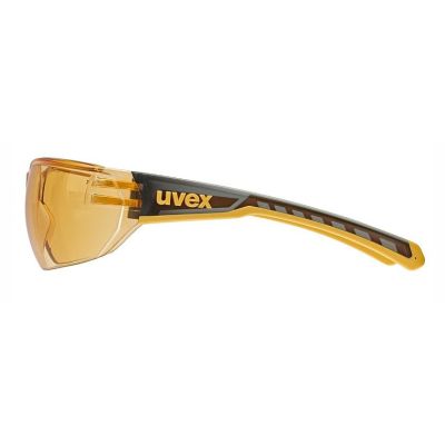 2. UVEX Equate Radbrille, Rauch/Orange