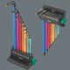 8. Satz 950/9 HEX-PLUS MULTICOLOUR 3 Inbusschlüssel 9CZR