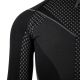 21. Alpinus Active Base Layer Thermoaktives T-Shirt Schwarz und Grau W GT43180