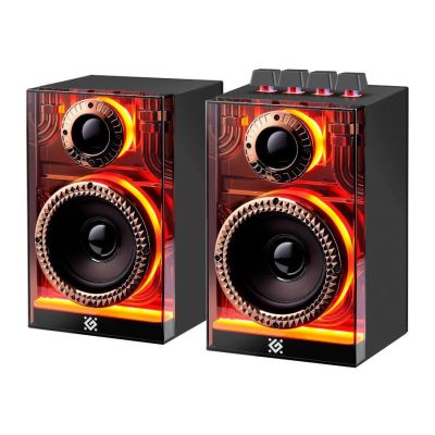 Defender FUTURO 2.0 20W Bluetooth-USB-Lautsprecher mit RGB-Hintergrundbeleuchtung und MP3-Funktion