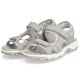 18. Bequeme Rieker W RKR674 Sandalen grau