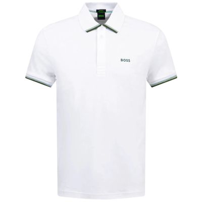 Polo BOSS Paddy Lux BIANCO (50538185-100)