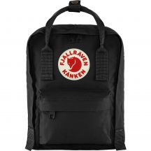 Fjällräven Kånken Mini Black Kinder City-Schulrucksack Schwarz (F23561-550)