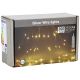 4. Weihnachtsbaumbeleuchtung, Lichtkaskade, Wasserfall, für den Außenbereich, 200 LEDs, warmweiß