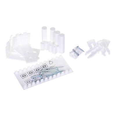 8. Einbaugehäuse aus Kunststoff mit Metalltür, flächenbündig, Schutzart IP40, 5 Reihen, 60 Module, Noark PM